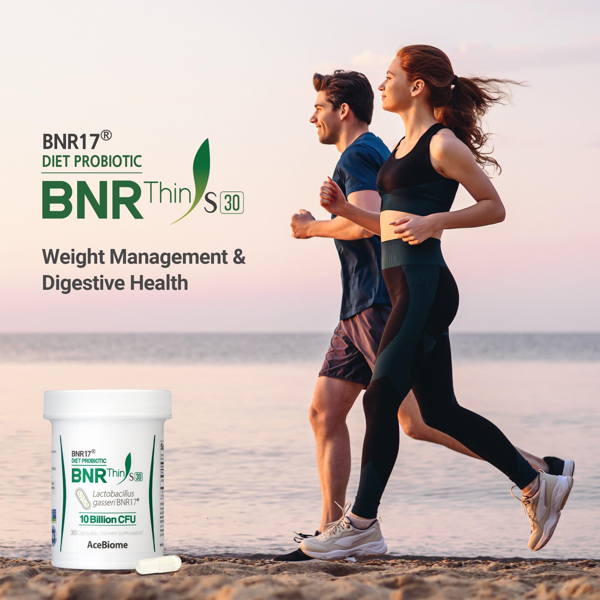 BNRThin Probiotic Lactobacillus gasseri BNR17 10 Billion CFU

