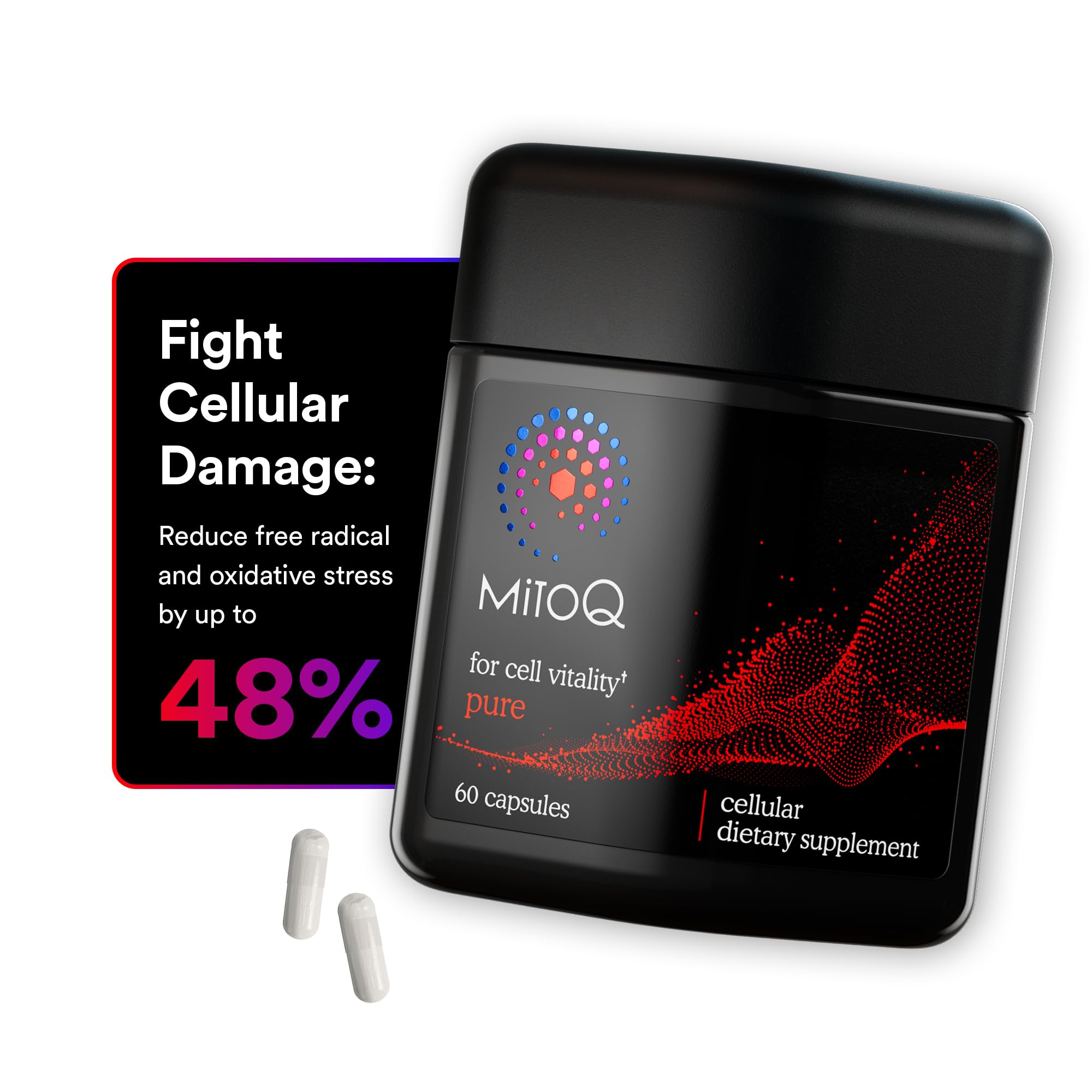 MitoQ Pure Advanced Mitochondria Supplement | Energy

