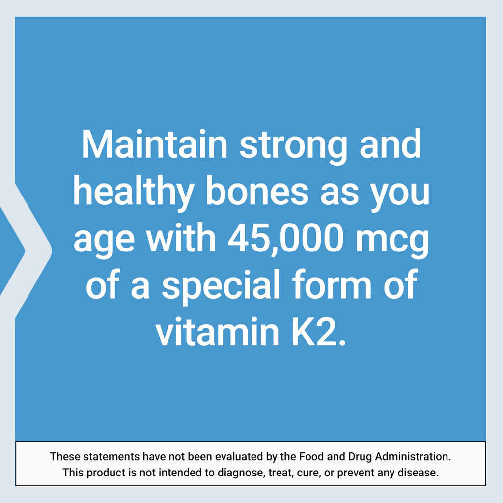 Life Extension Vitamin K2 Mega Bone Health Supplement

