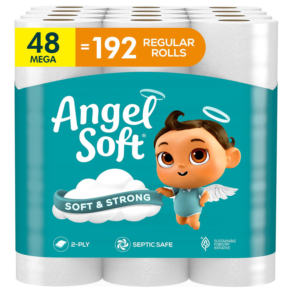 Angel Soft Toilet Paper - Soft & Septic Safe

