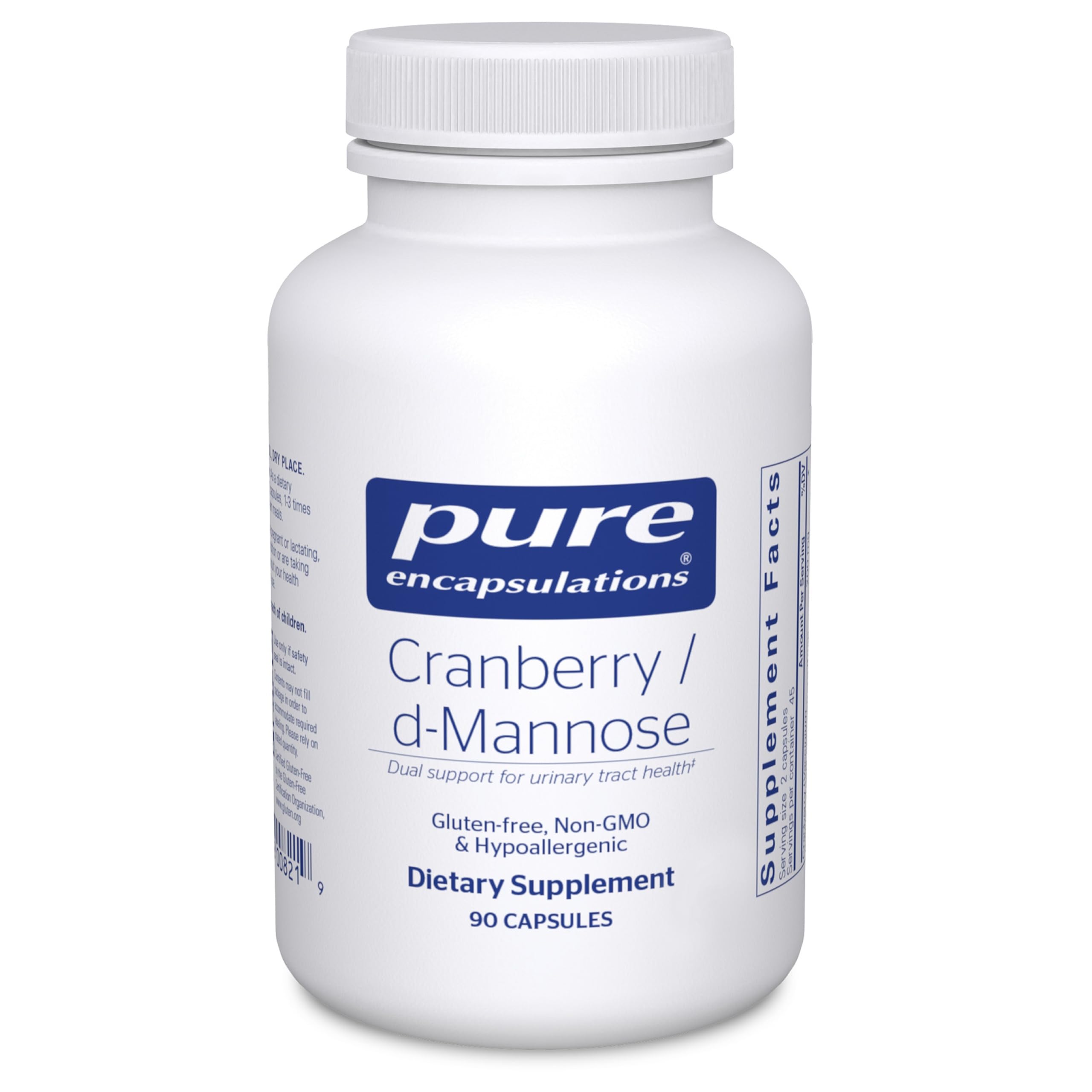 Pure Encapsulations Cranberry D-Mannose Urinary Tract Health

