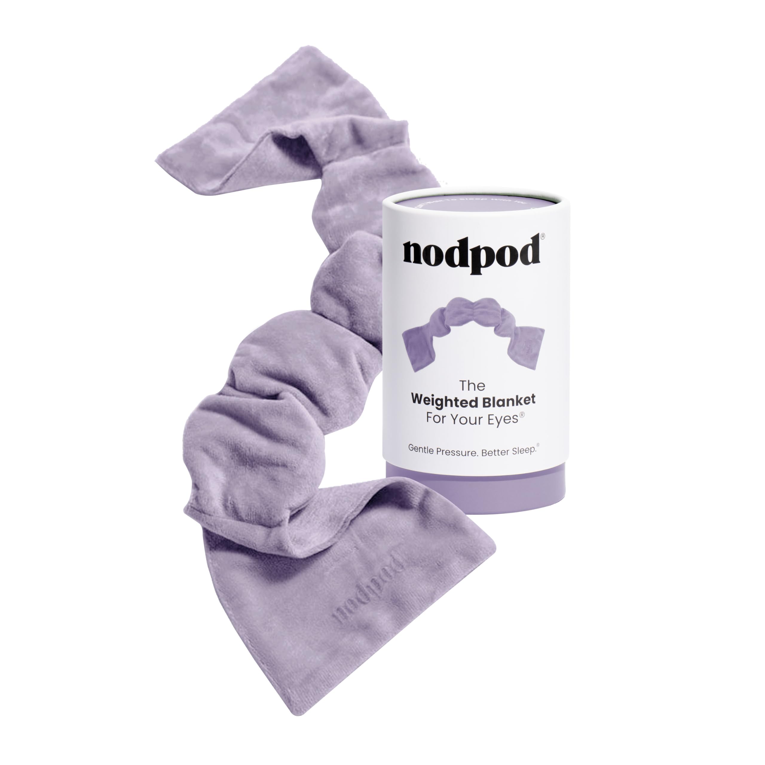 Nodpod Gentle Pressure Sleep Mask | Weighted Comfort

