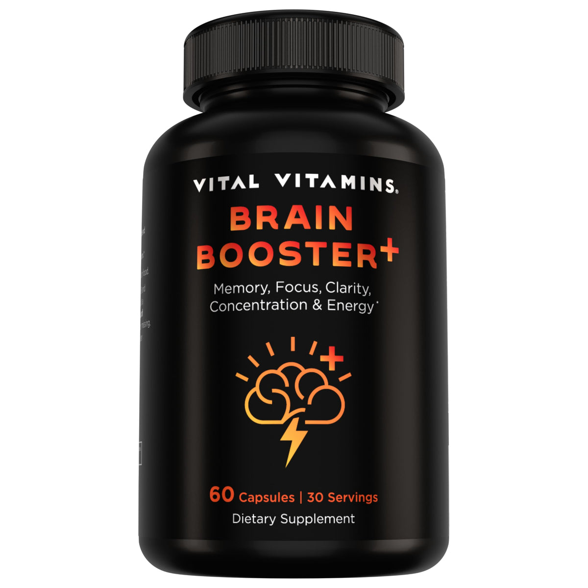 Vital Vitamins Brain Supplements Bacopa Monnieri for Memory and Focus