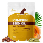 VivoNu Organic Pumpkin Seed Oil with Saw Palmetto Capsules

