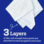 Kleenex Ultra Soft Facial Tissues - Gentle & Hypoallergenic

