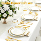 Disposable Plastic Dinnerware Set Glowserve

