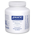 Pure Encapsulations Betaine HCl Pepsin Digestive Enzyme Supplement