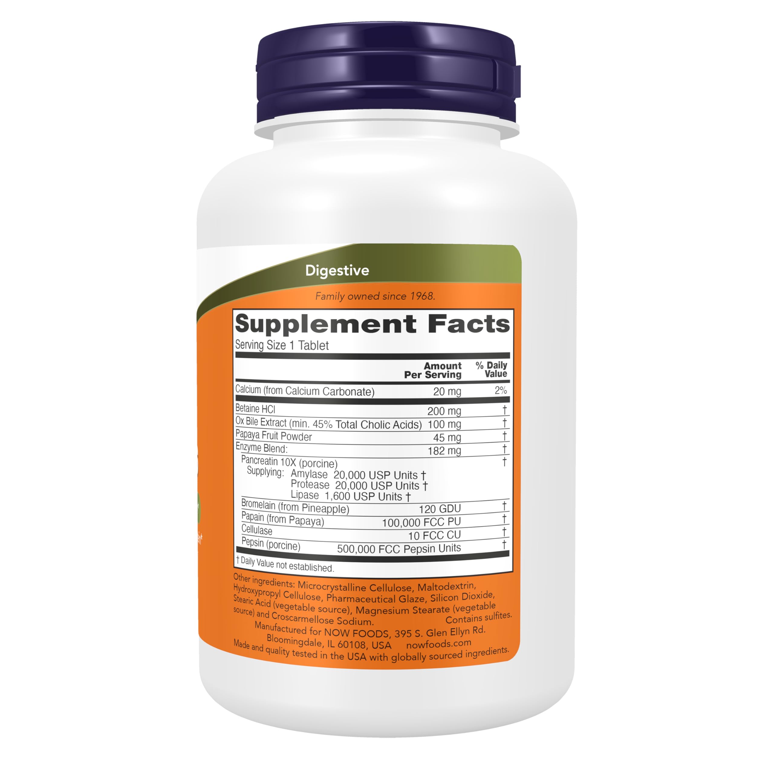 NOW Foods Super Enzymes Digestive Enzyme Supplement

