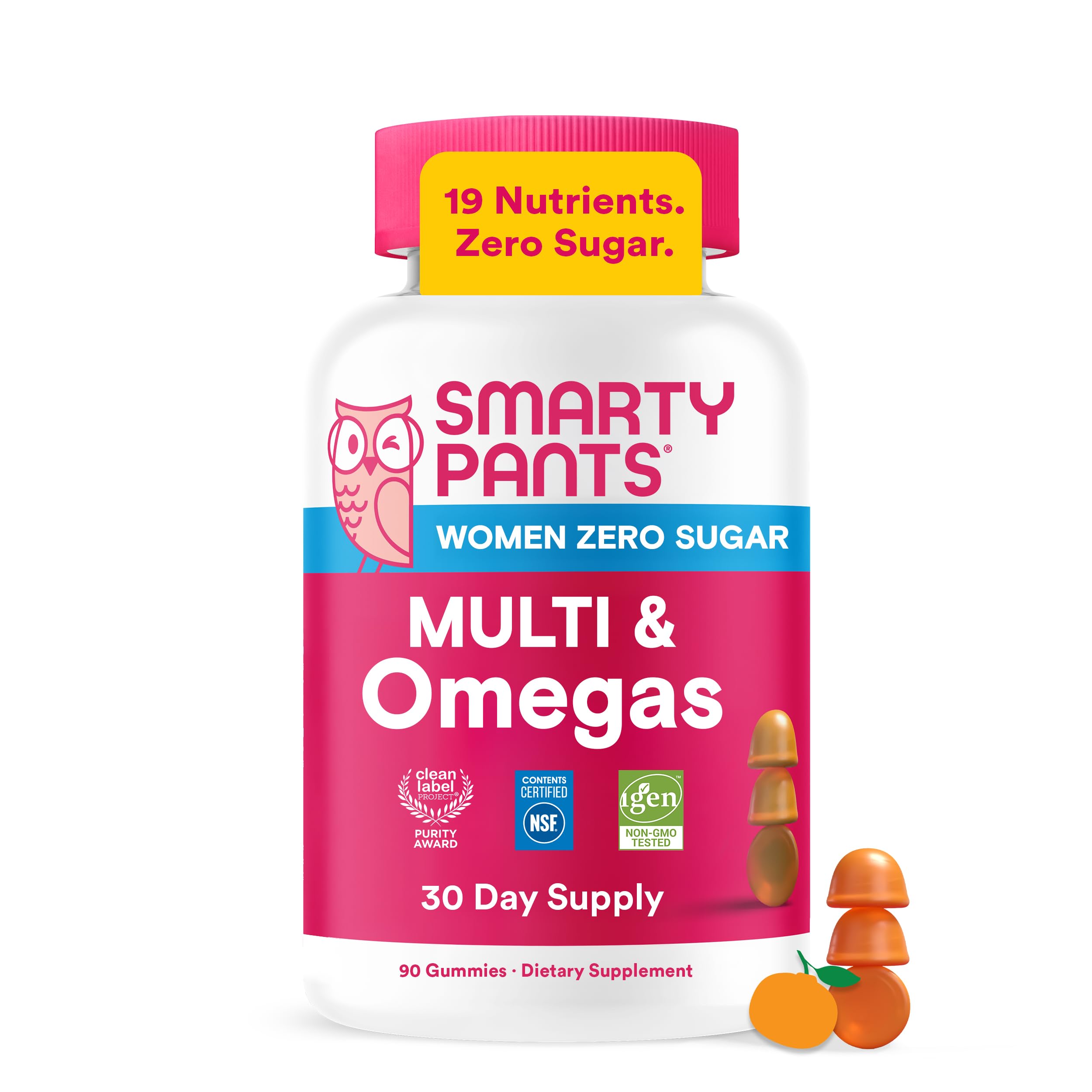 SmartyPants Women's Multivitamin Gummies with Omegas

