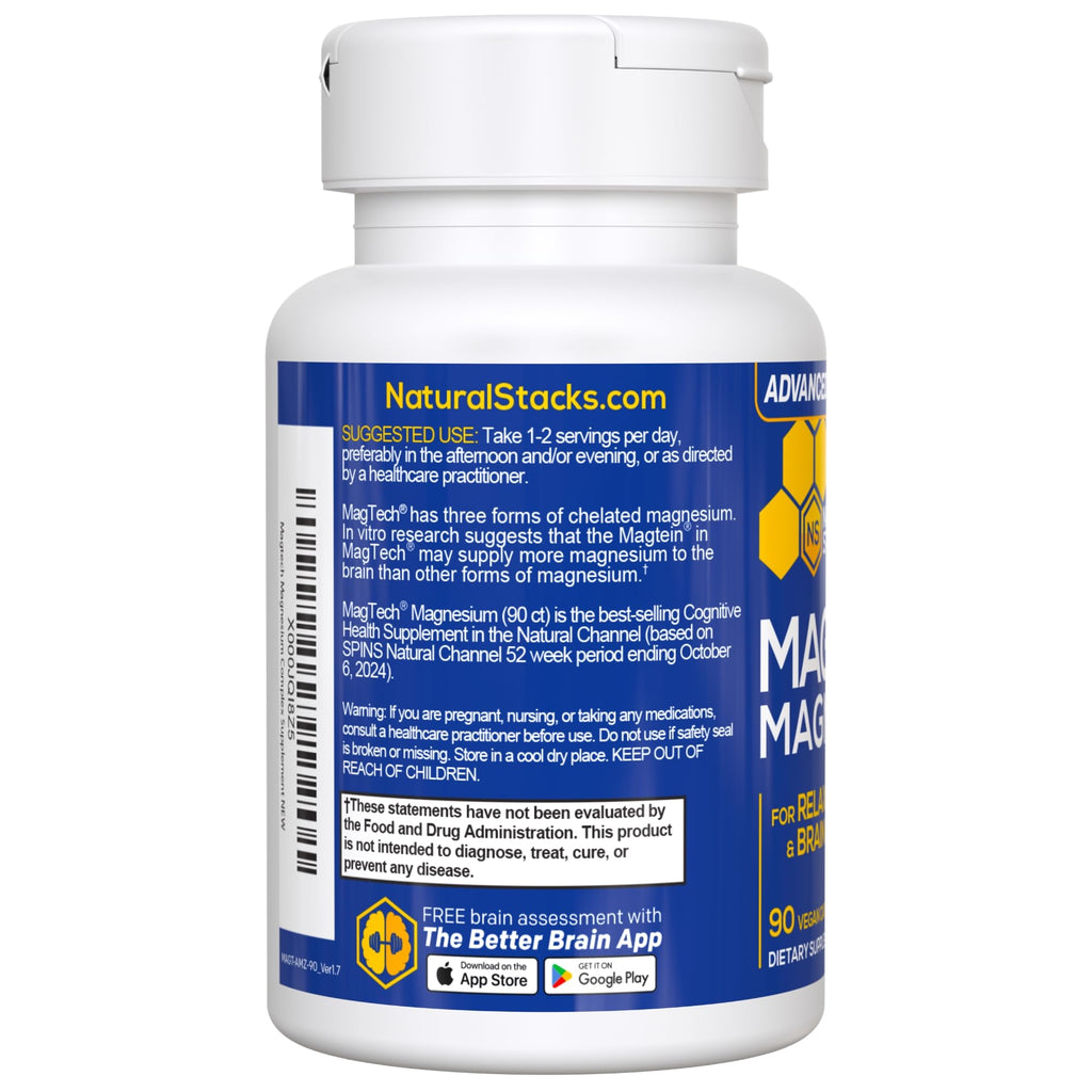 MagTech Magnesium Complex for Brain Health & Sleep


