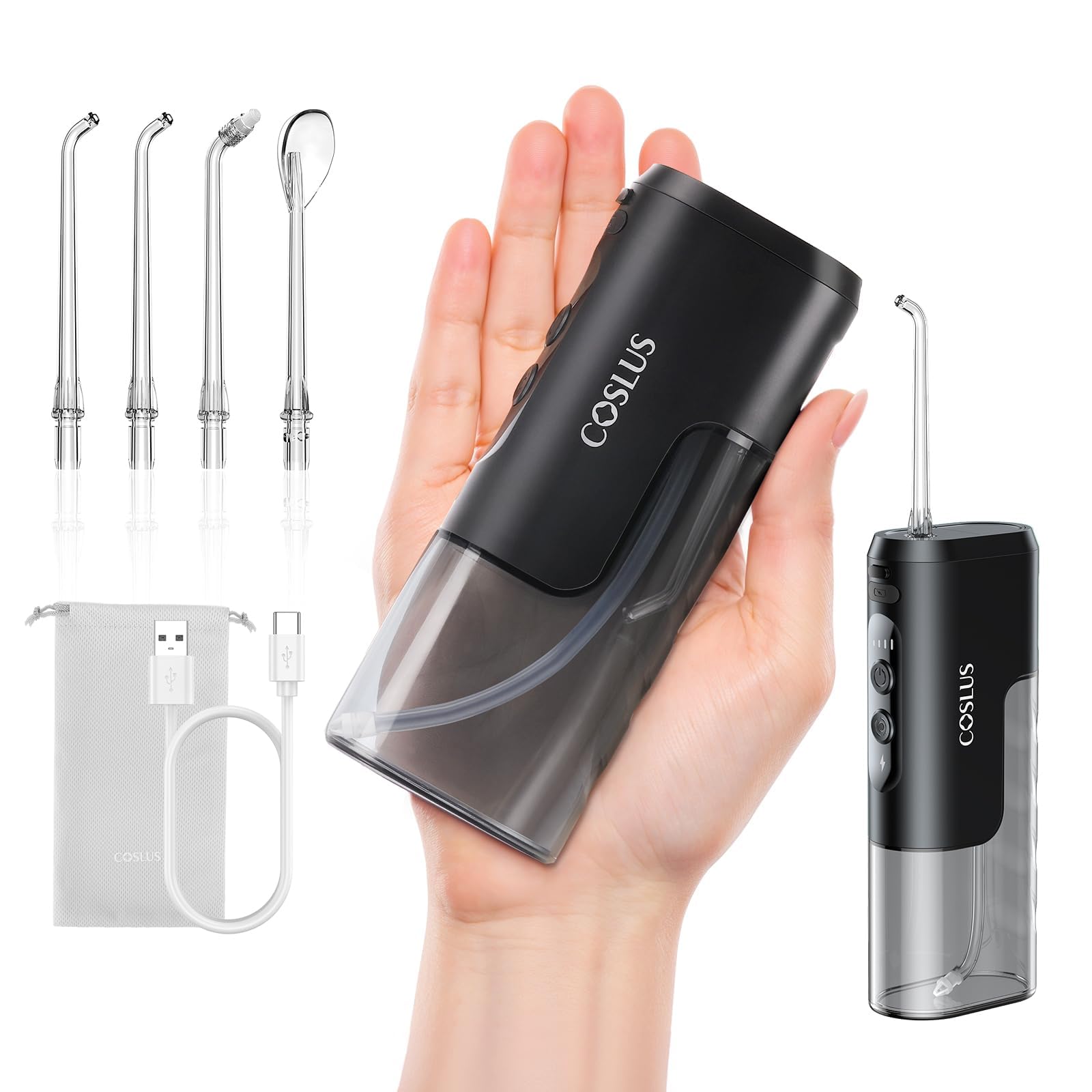 COSLUS Water Flosser T40 Mini - Travel Cordless Irrigator

