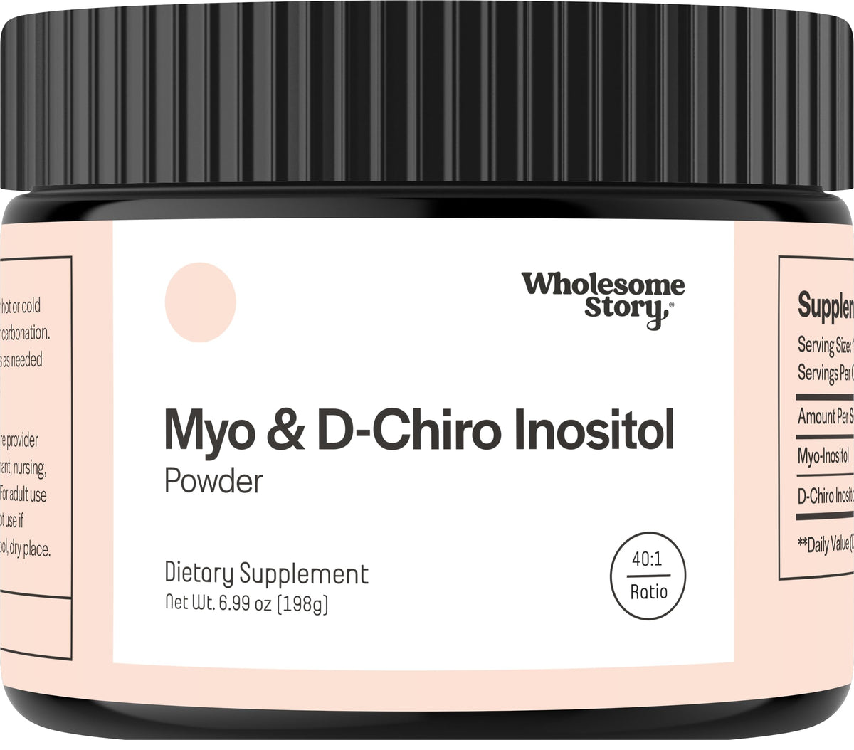 Wholesome Story Myo-Inositol & D-Chiro Inositol for Women