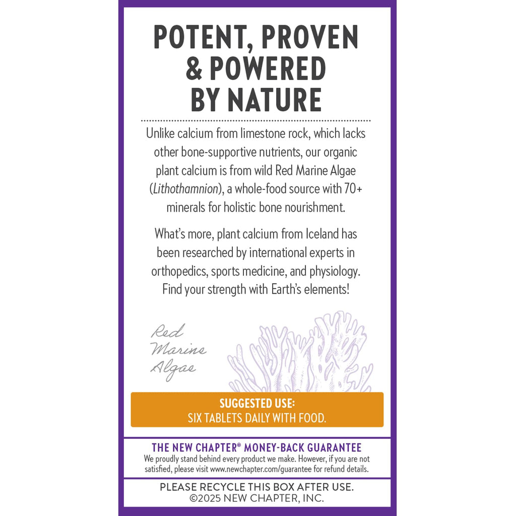 New Chapter Plant-Based Calcium for Bone Health

