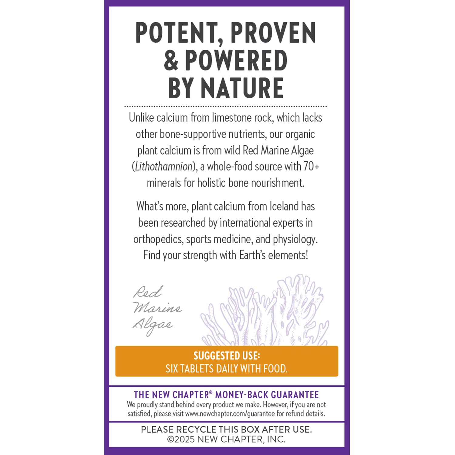 New Chapter Plant-Based Calcium for Bone Health

