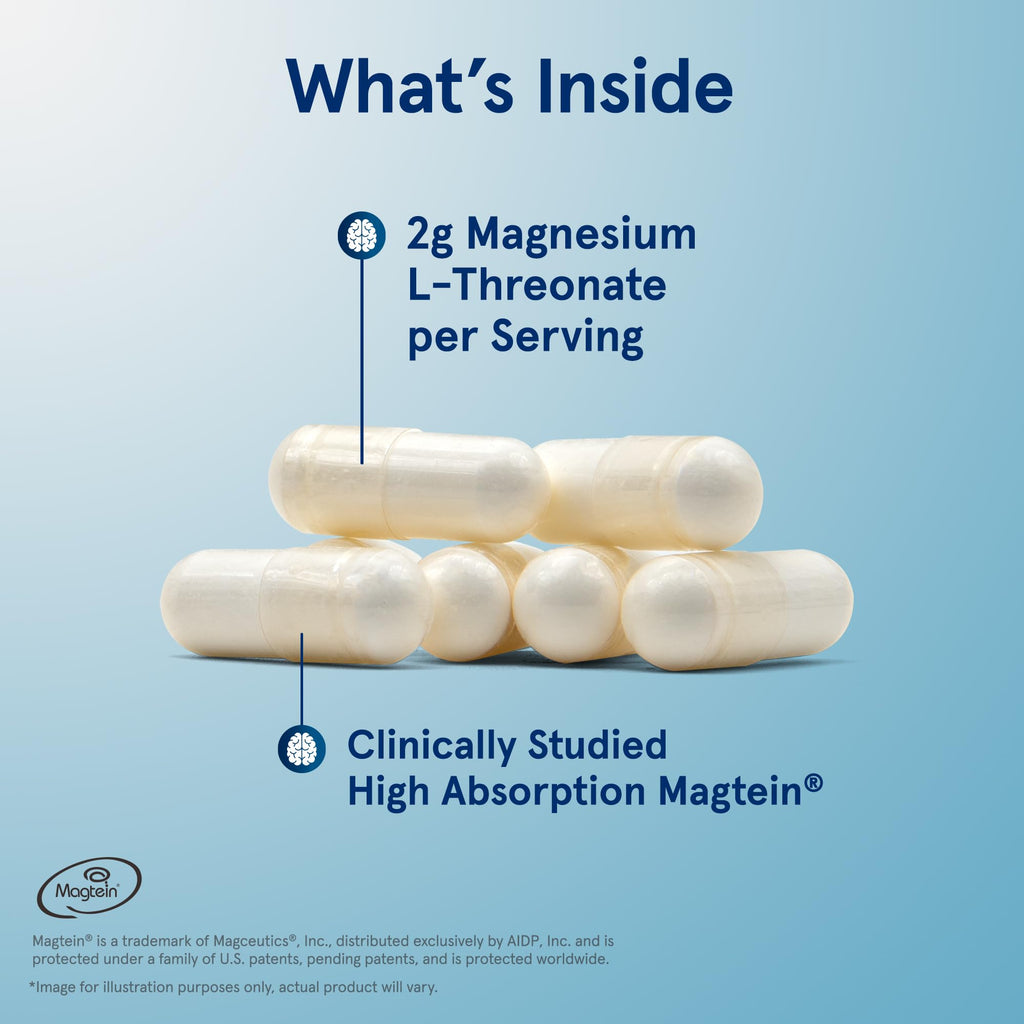 Jarrow MagMind Magnesium L-Threonate for Brain Health

