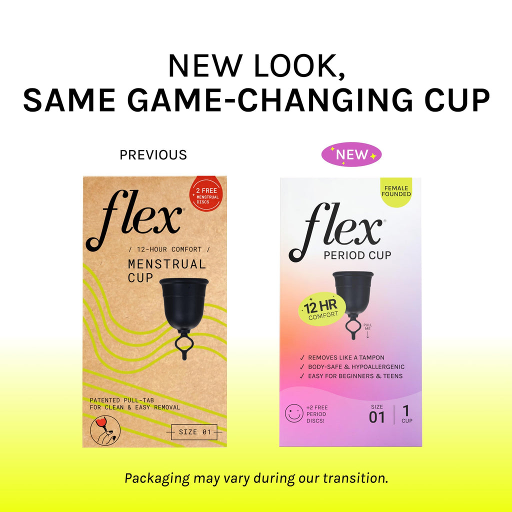 Flex Cup Starter Kit: Reusable Menstrual Cup

