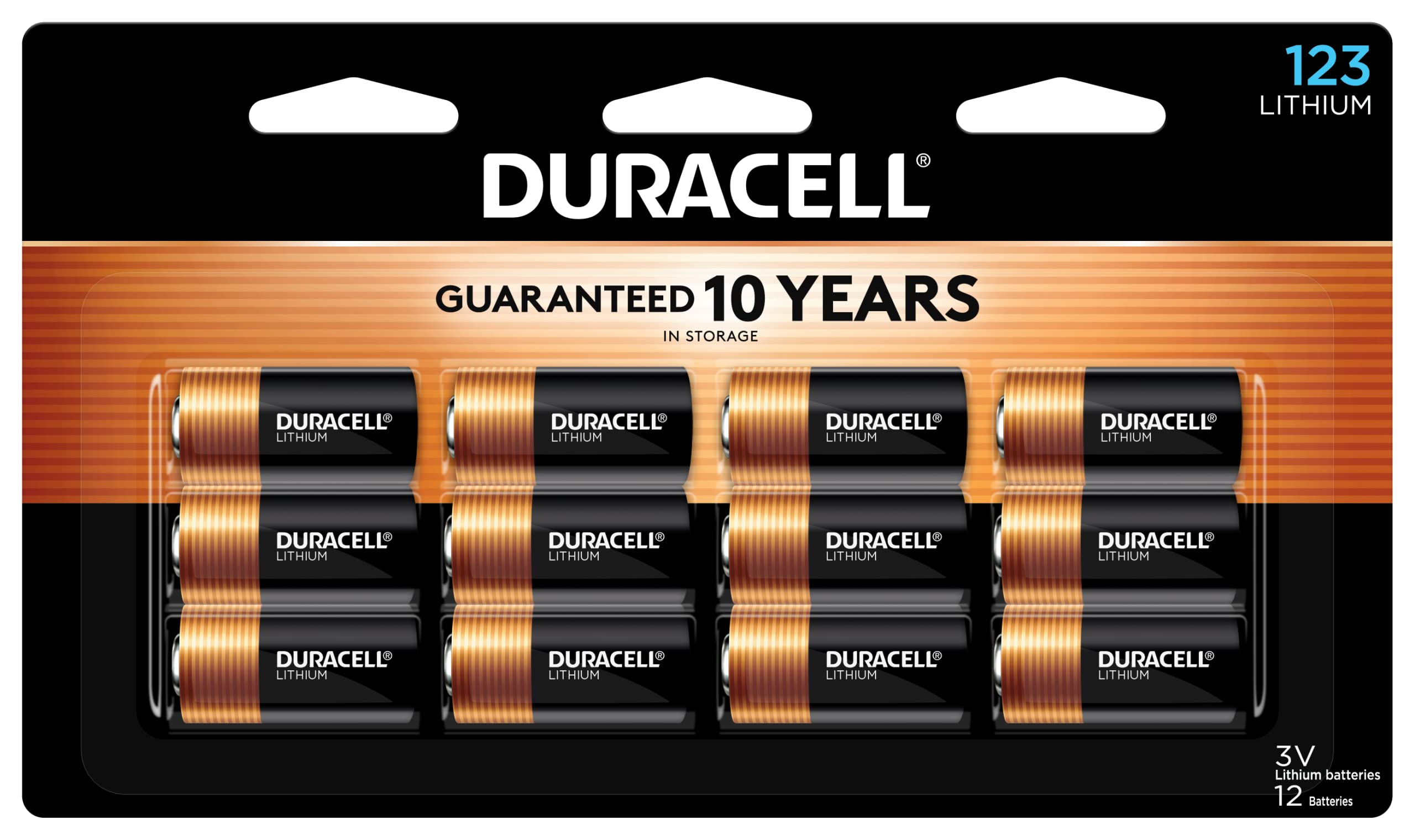 Duracell CR123A 3V Lithium Battery
