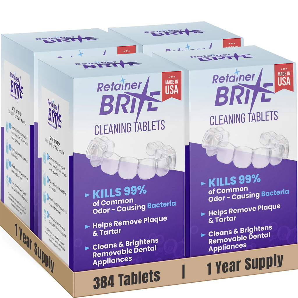 Retainer Brite Removable Appliance Cleaner - Fresh Odor-Free

