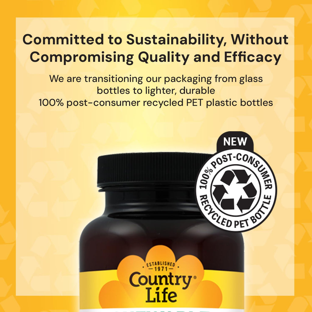 Country Life Target-Mins Calcium Magnesium Vitamin D Complex

