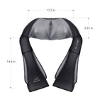 Snailax Cordless Shiatsu Neck Massager with Heat

