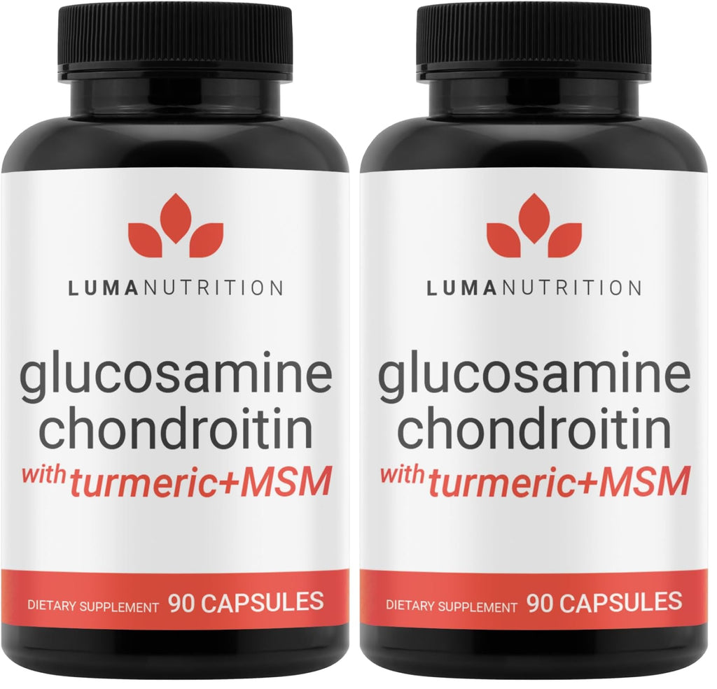 Luma Nutrition Glucosamine Chondroitin MSM Turmeric Boswellia Joint Support