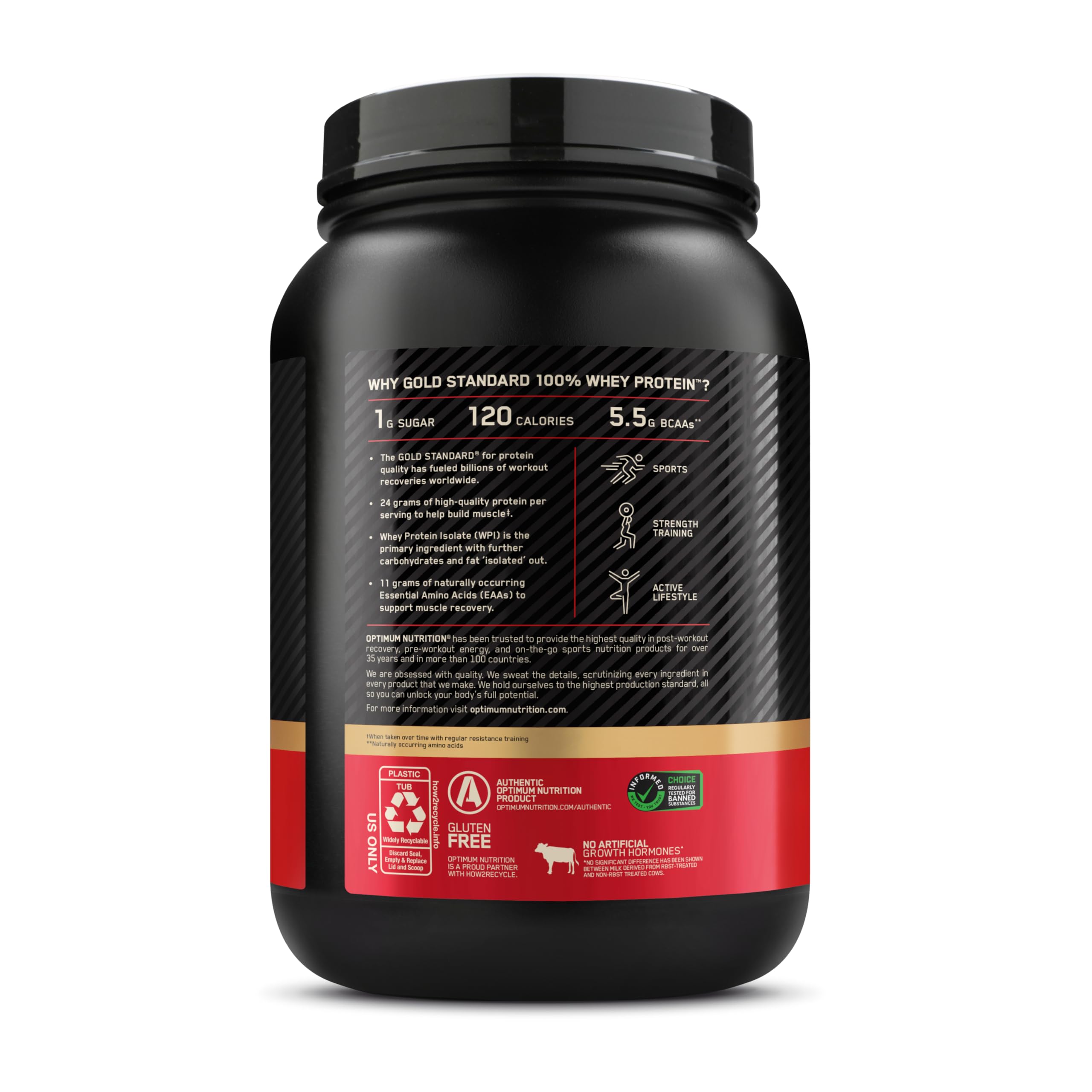Whey Protein Powder Optimum Nutrition Gold Standard

