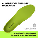 Superfeet All-Purpose High Arch Insoles | Active Lifestyles

