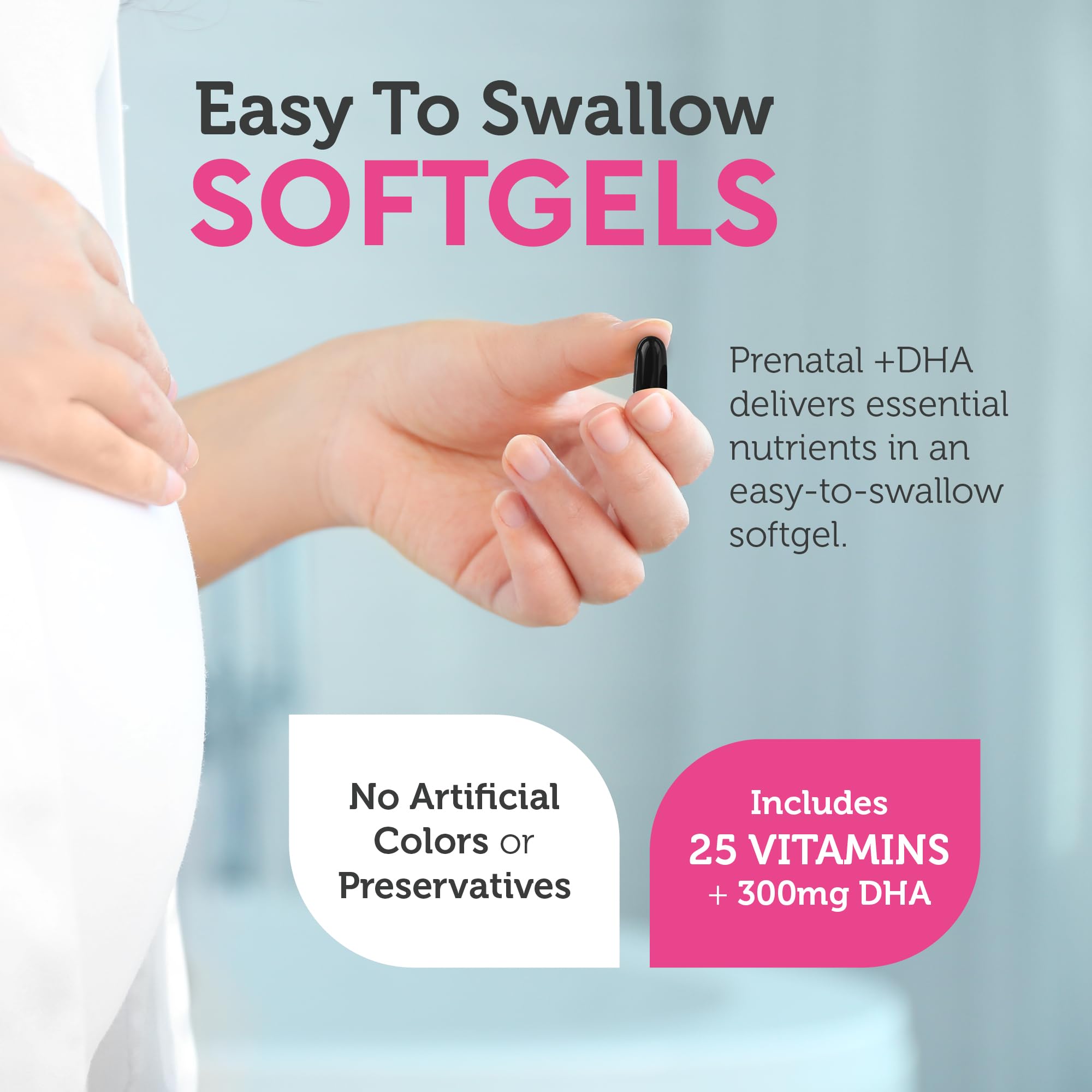 Zahler Prenatal +DHA 300 Prenatal Vitamin

