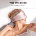 LitBear Silk Sleep Mask | 22 Momme Mulberry Silk

