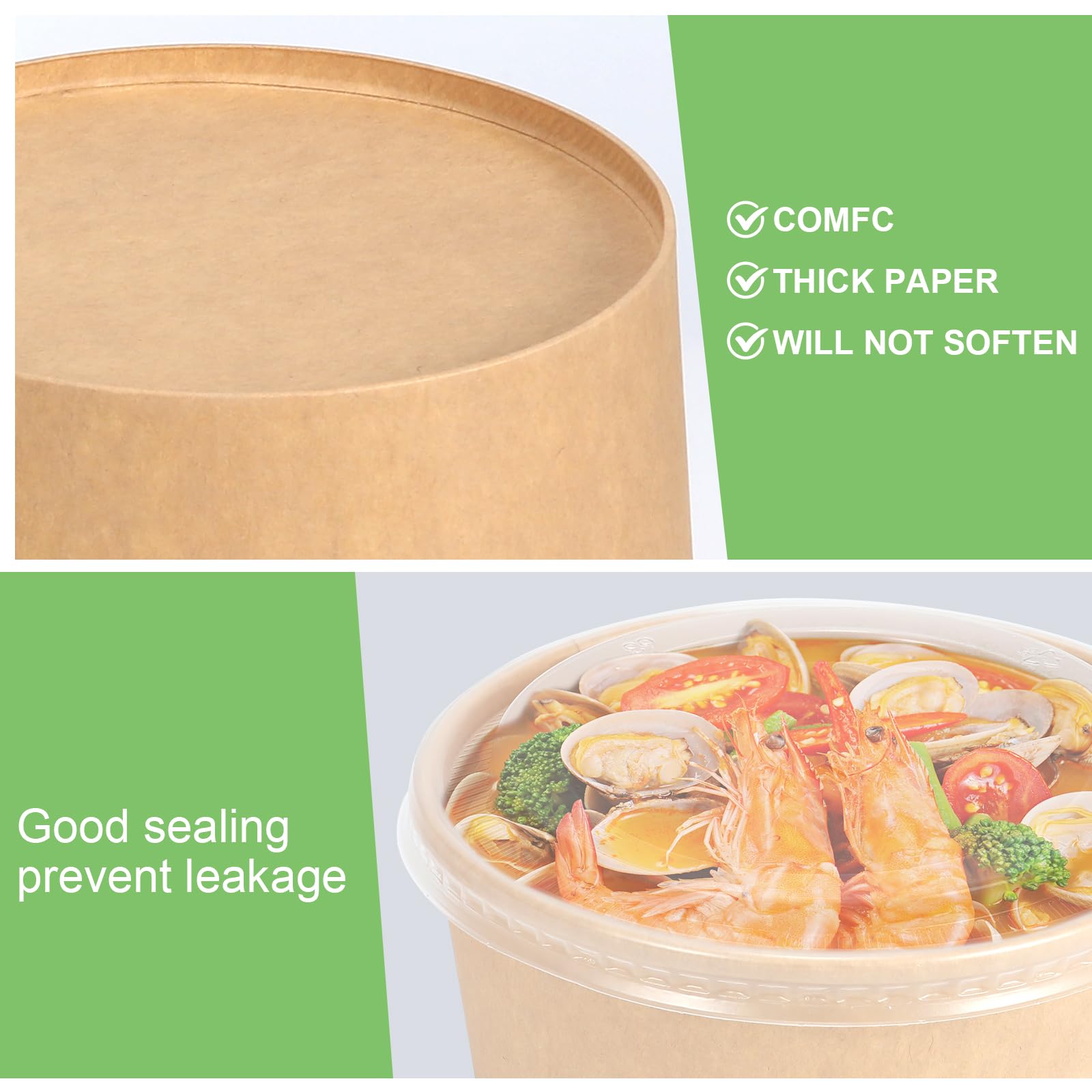 Disposable Bowls for Meals and Takeout

