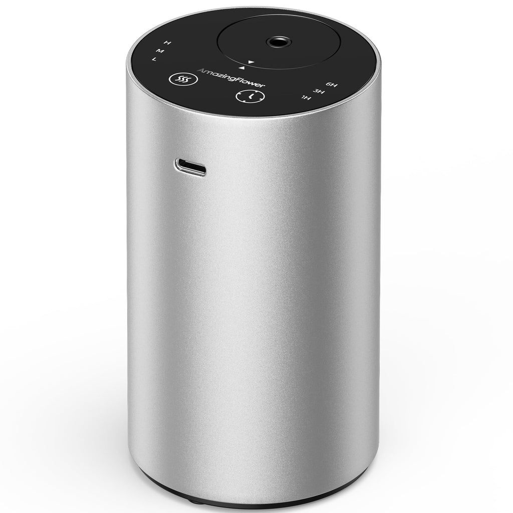 Waterless Rechargeable Essential Oil Diffuser for Home & Car