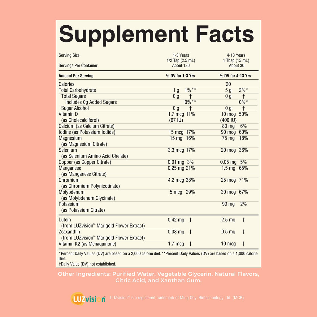 MaryRuth's Kids Mineral Supplement

