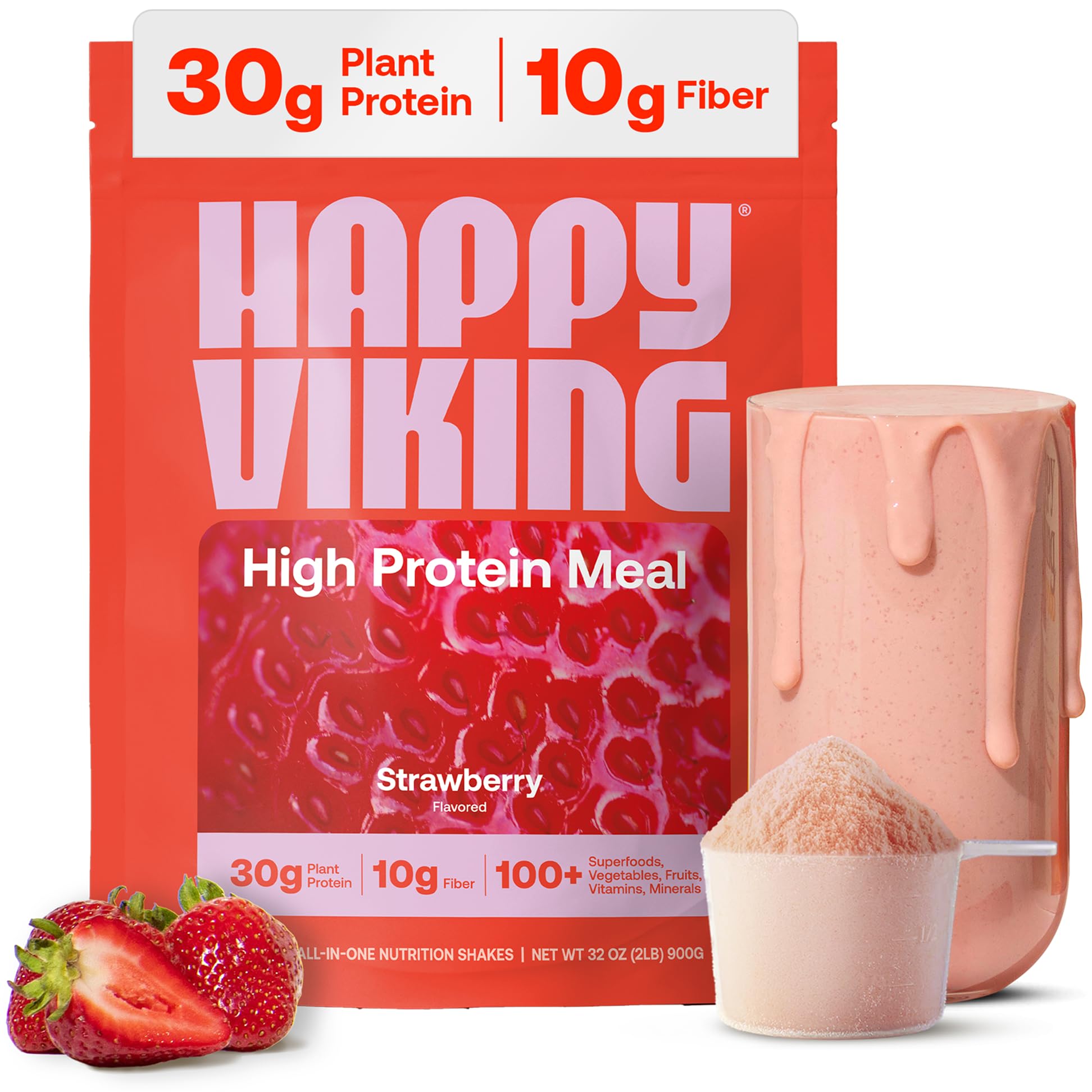 Happy Viking Plant-Based Protein Powder by Venus Williams – 30g Protein