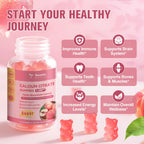 Calcium Citrate Gummies with D3 & K2 for Women | Bone Health

