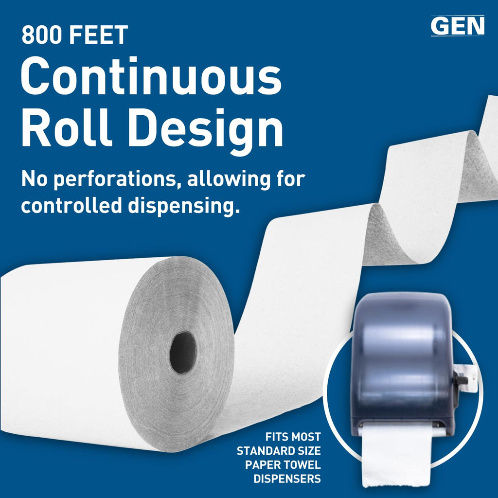 GEN Hardwound Towels - Smooth Absorbent Performance

