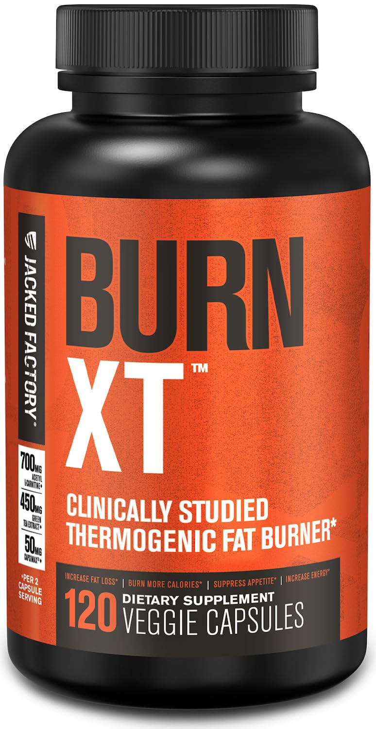 Jacked Factory Burn-XT Fat Burner Studied Metabolism

