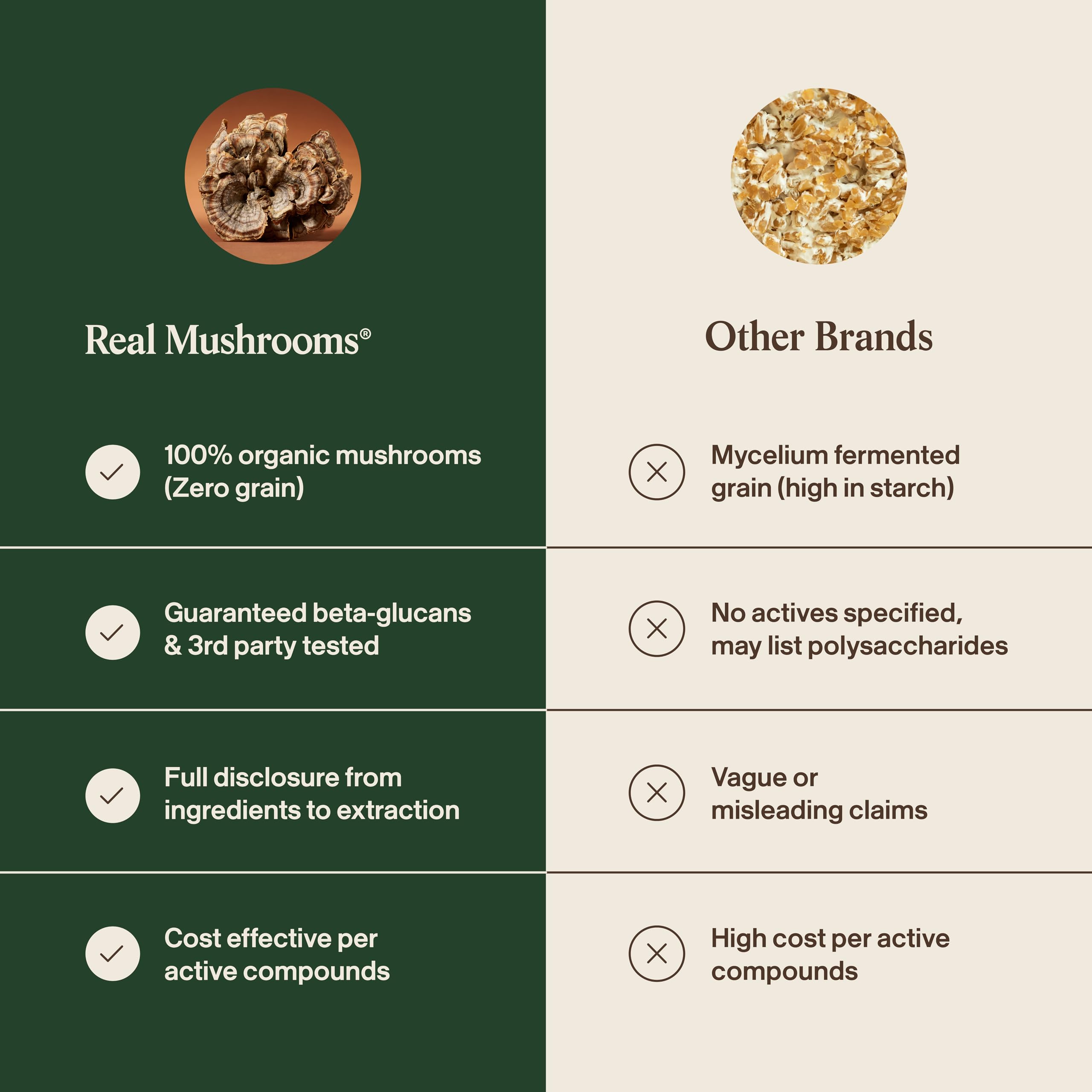 Real Mushrooms Turkey Tail Capsules – Organic Extract

