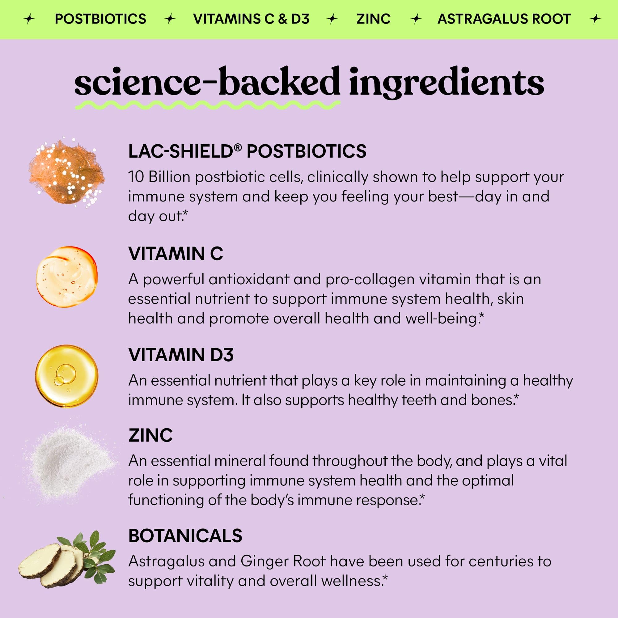 Lemme Immunity Postbiotic Gummies | Immune Support

