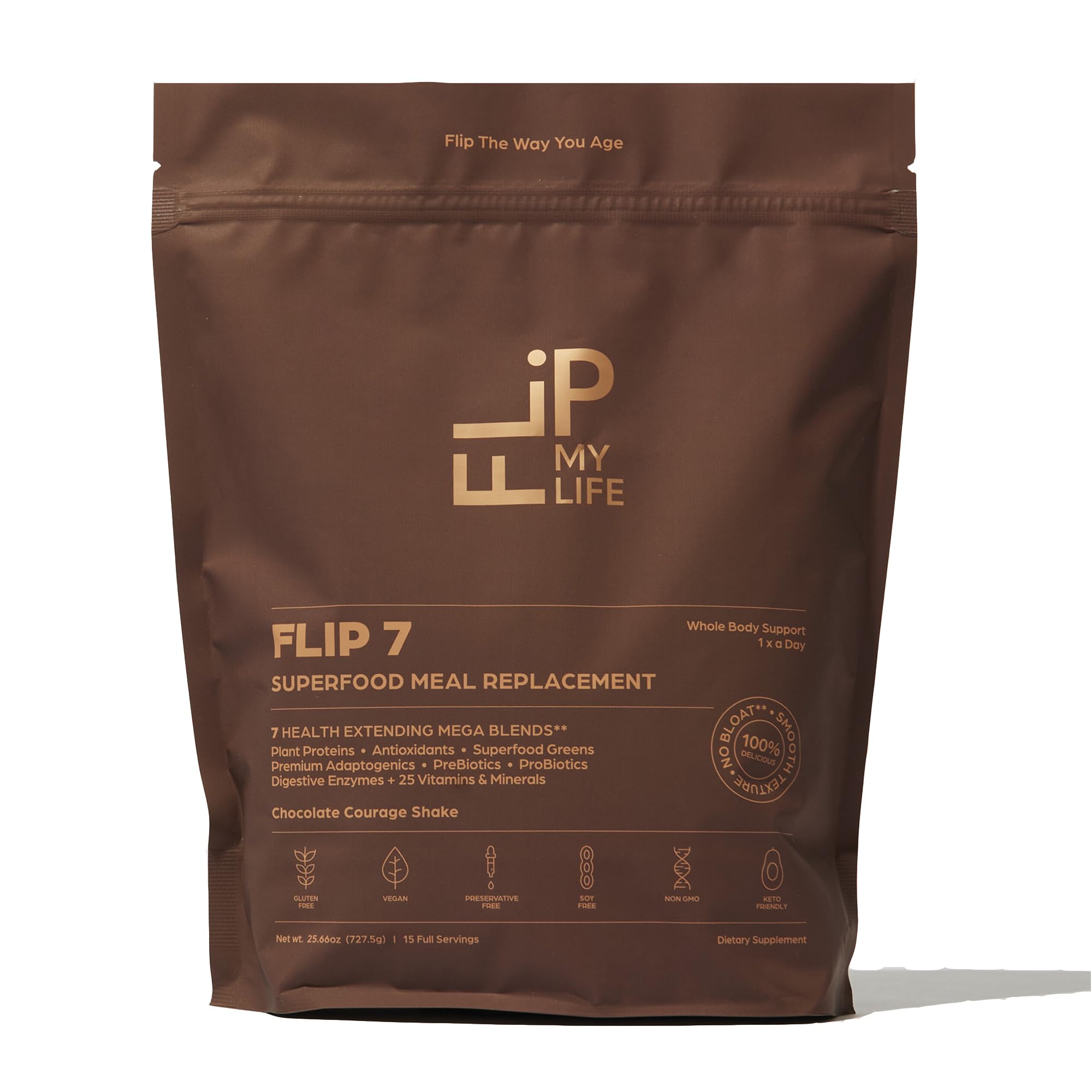 Flip 7 Plant-Based Meal Replacement - Natural SuperFood

