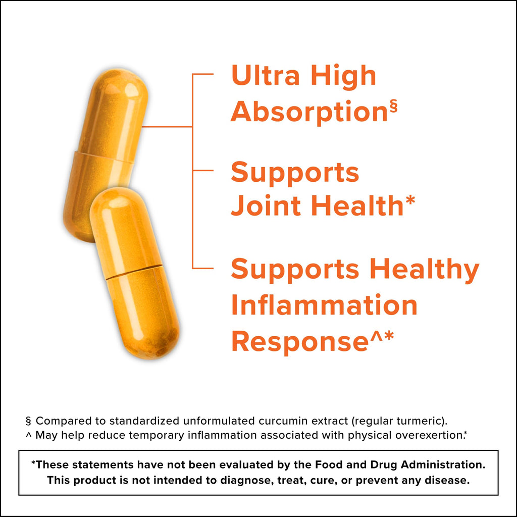 Qunol Turmeric Curcumin 1000 mg Ultra Absorption Joint Support

