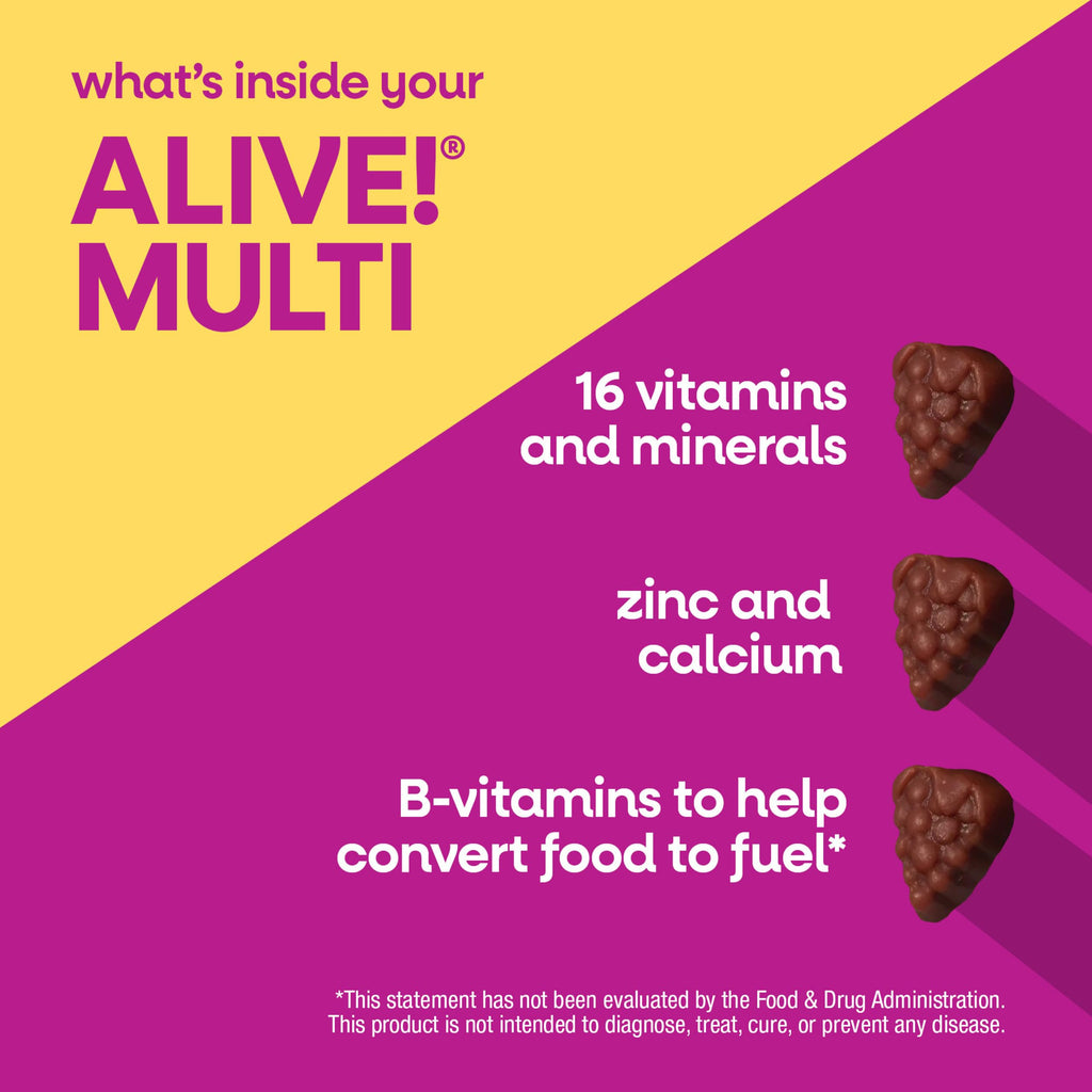 Nature's Way Alive! Women's Multivitamin Gummy for Wellness

