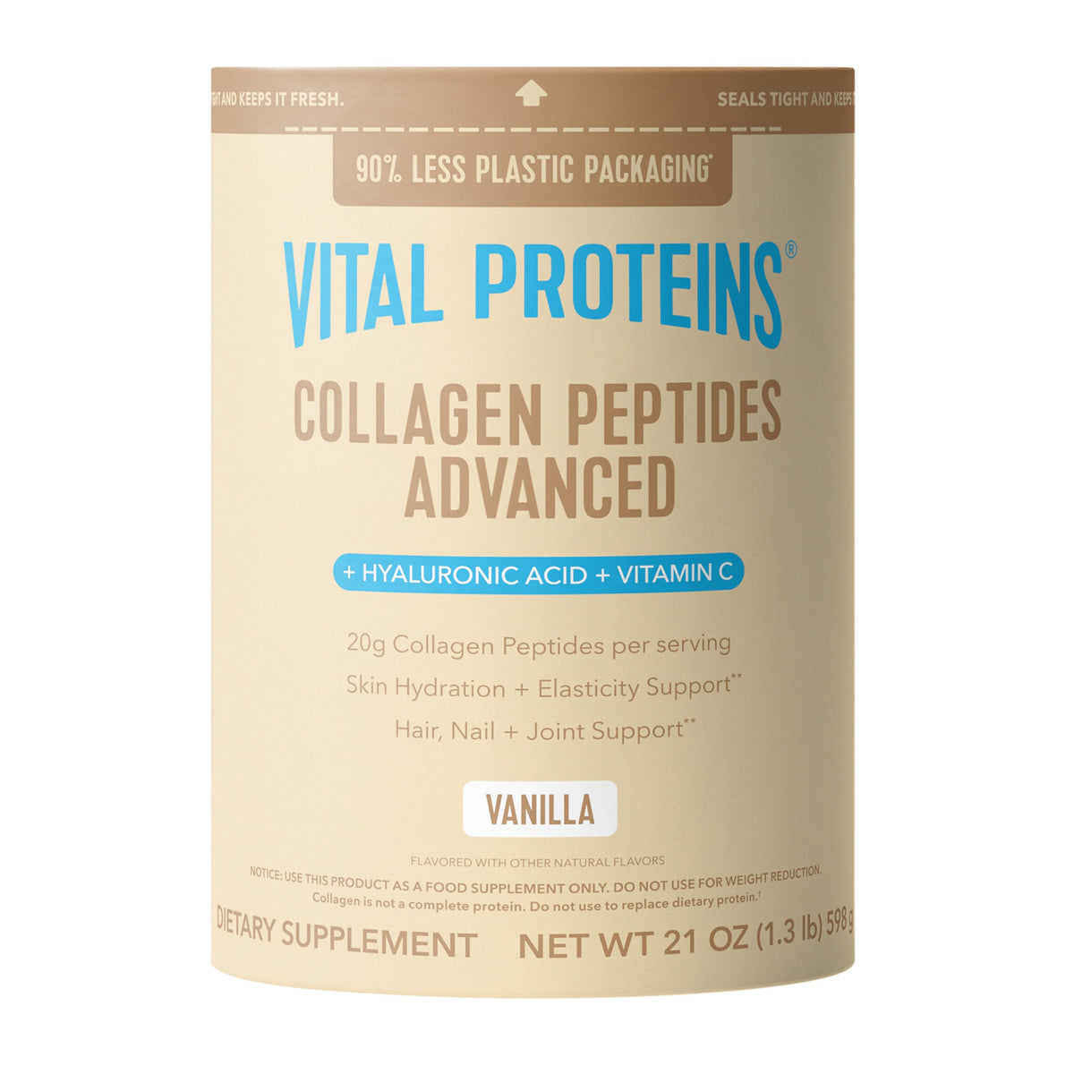 Vital Proteins Collagen Peptides Advanced Hyaluronic Acid