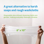 FitRight Aloe Personal Cleansing Wipes for Adults

