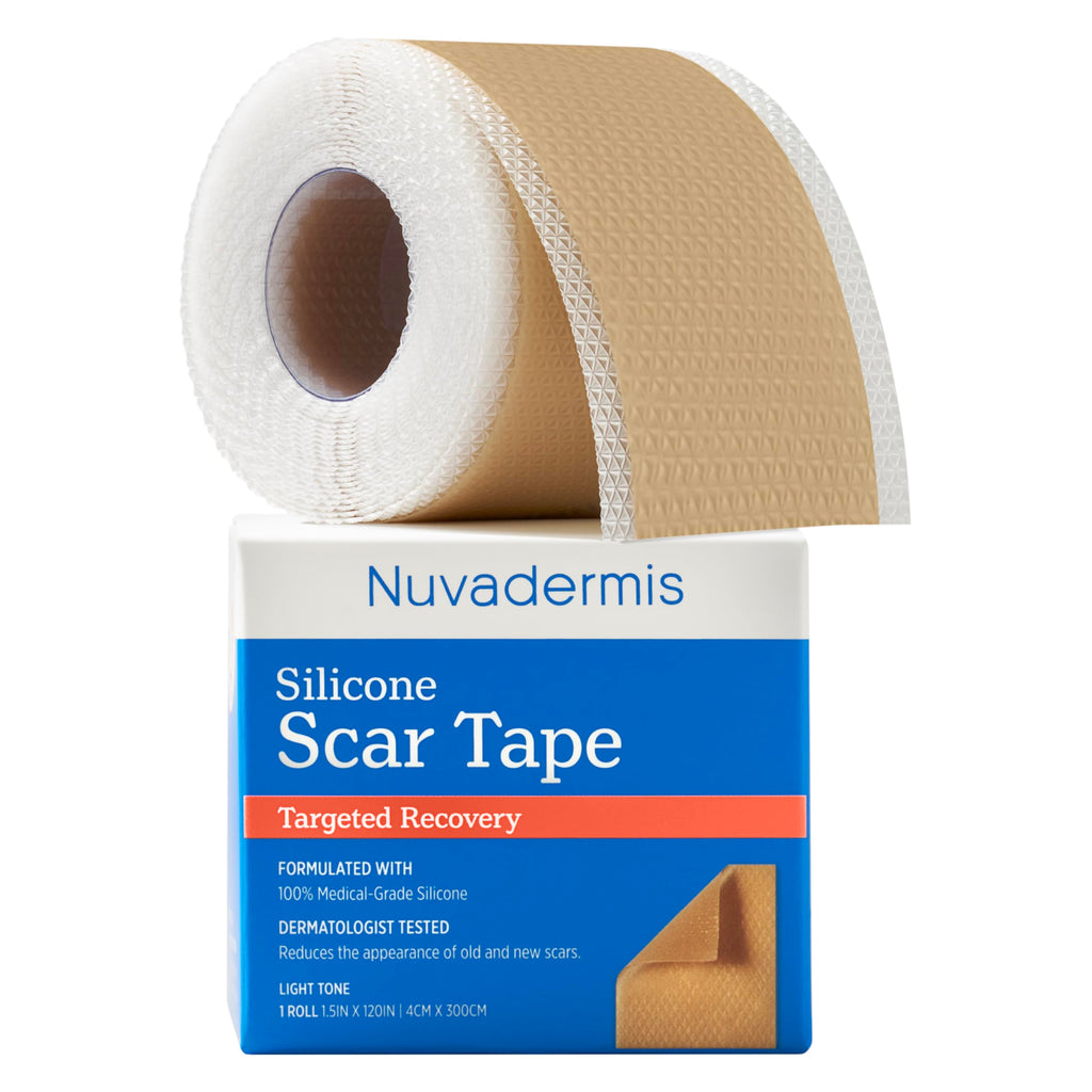 NUVADERMIS Silicone Scar Sheets for Surgical Scars

