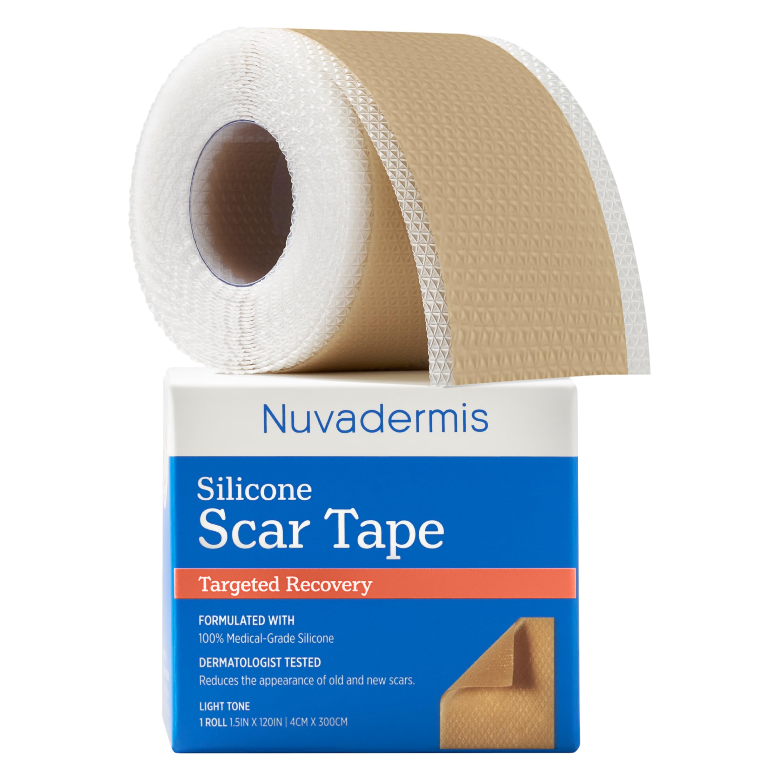 NUVADERMIS Silicone Scar Sheets for Surgical Scars


