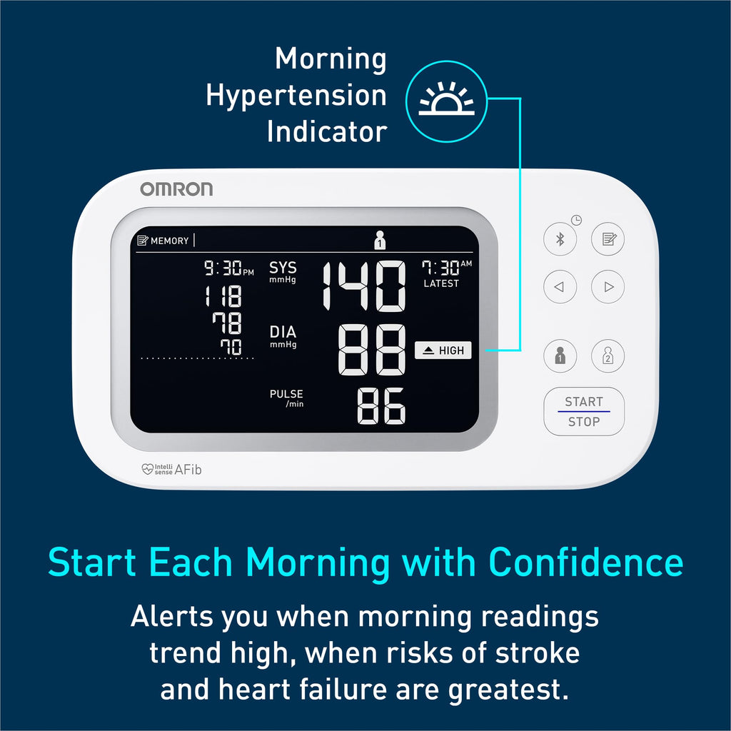 OMRON Platinum Upper Arm Blood Pressure Monitor | Home Use

