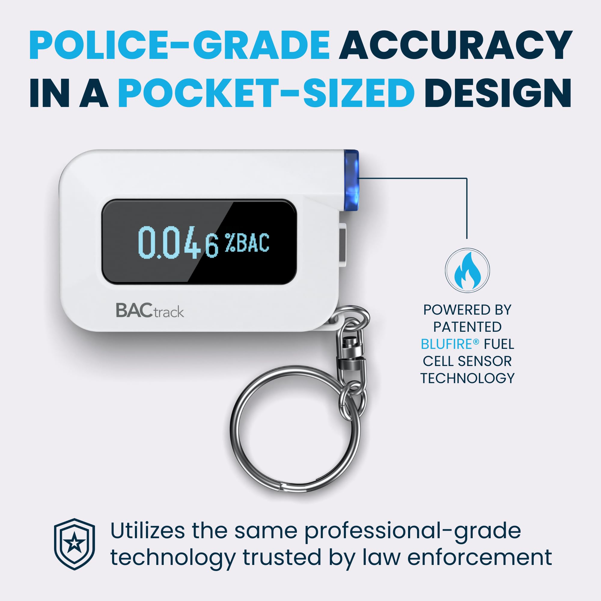 BACtrack C6 Breathalyzer Keychain

