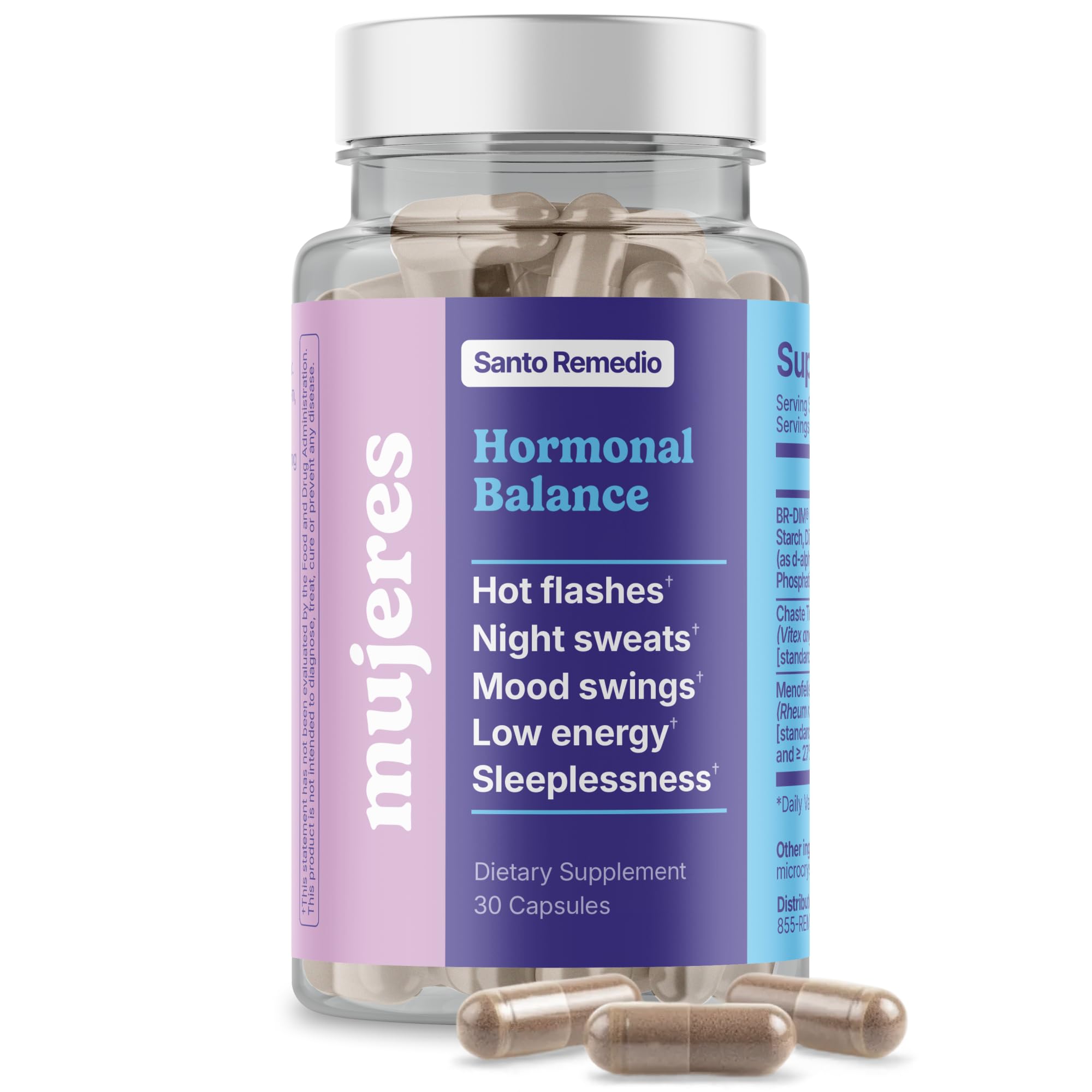 Santo Remedio Hormonal Balance for Women – Menopause Support


