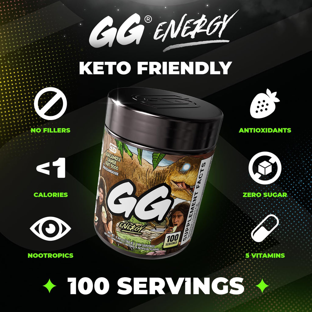 Gamer Supps GG Energy Drink Mix | Focused Energy

