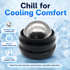 Cold Massage Roller Ball by Flyfan – Handheld Muscle Roller

